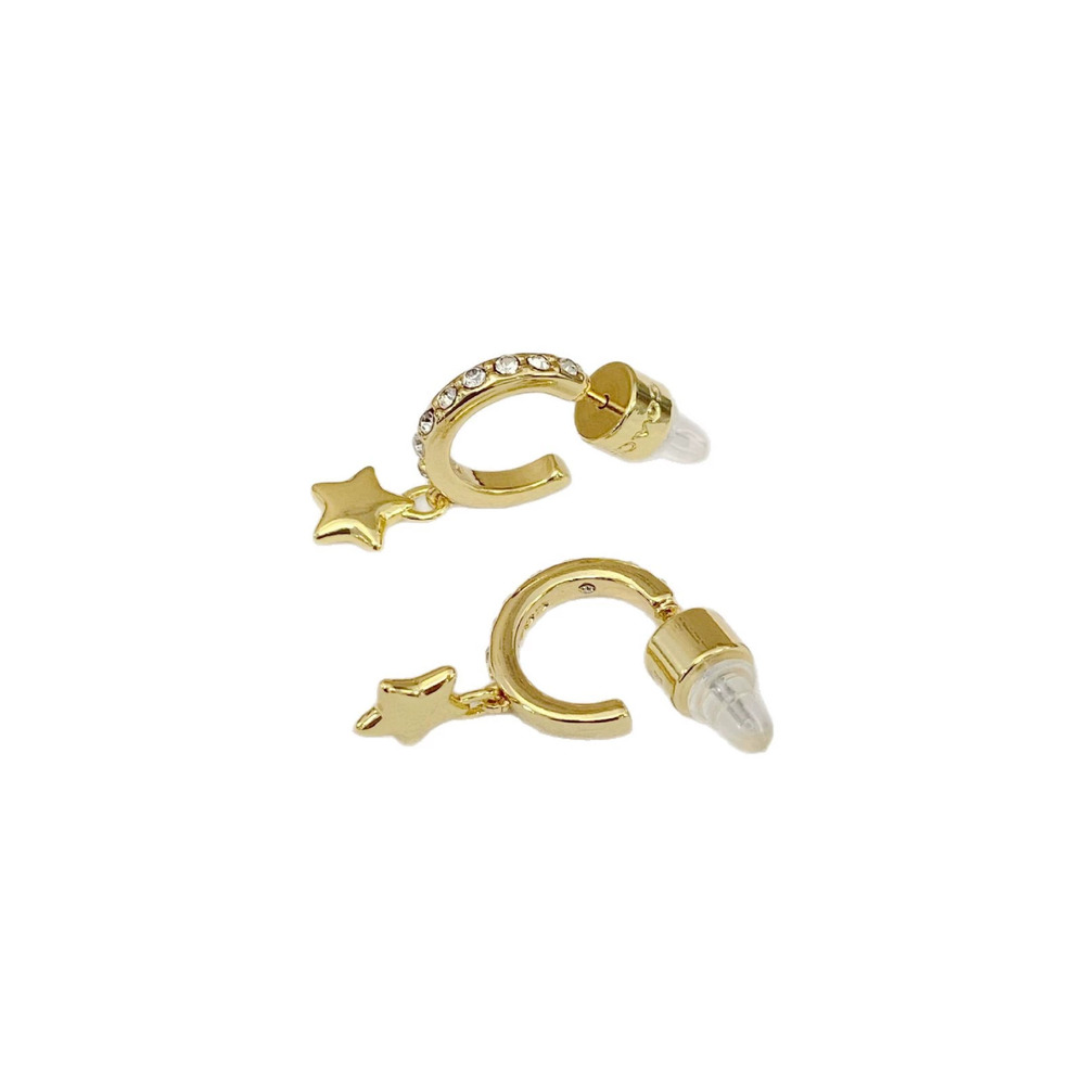 Coach Star Rhinestone Ear Cuff Earring - Picture 5 of 7